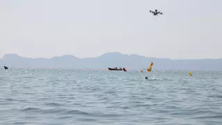Alcúdia incorpora un dron al servicio de salvamento en la playa