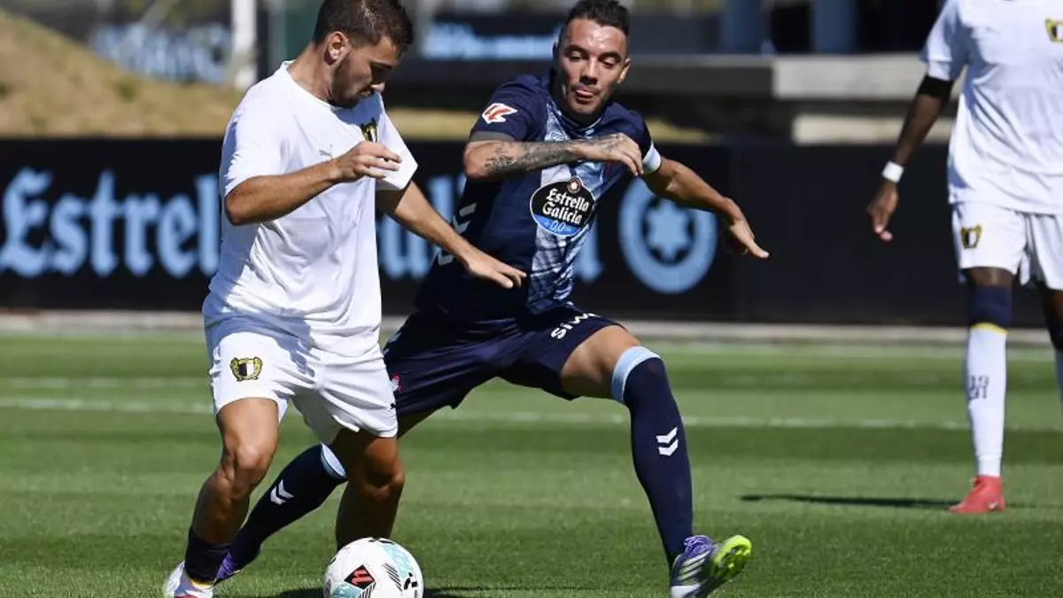 Frenazo a la pretemporada de Aspas por una sobrecarga