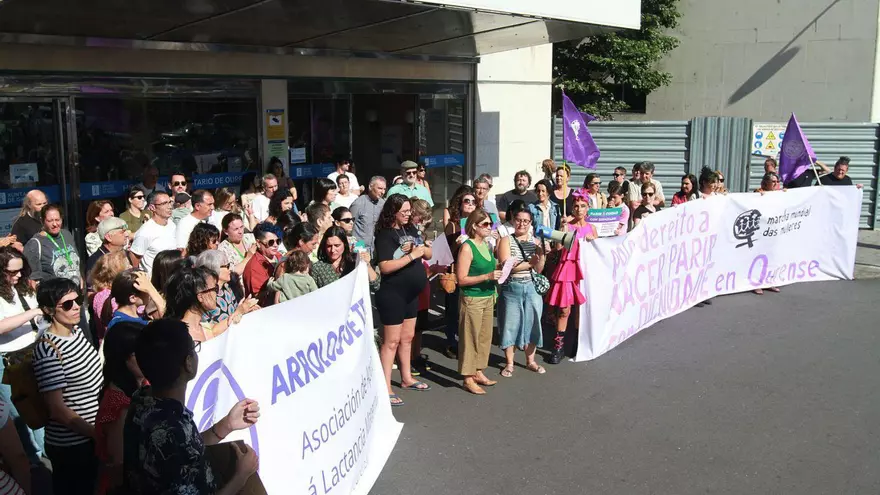 El personal de partos en Ourense avisa de que el traslado «privará de seguridad, privacidad, calidad y humanización» a las mujeres