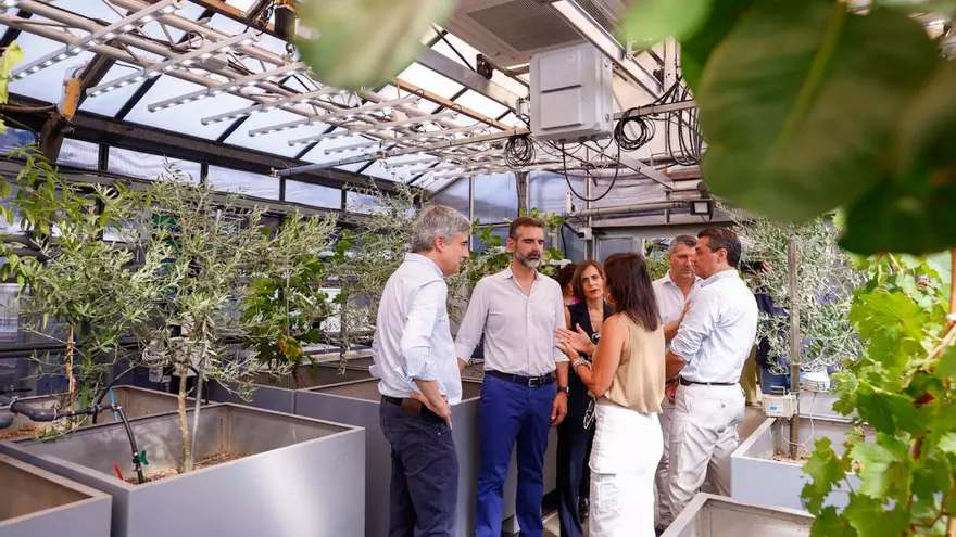 El consejero de Agricultura visita el Ifapa de Alameda del Obispo