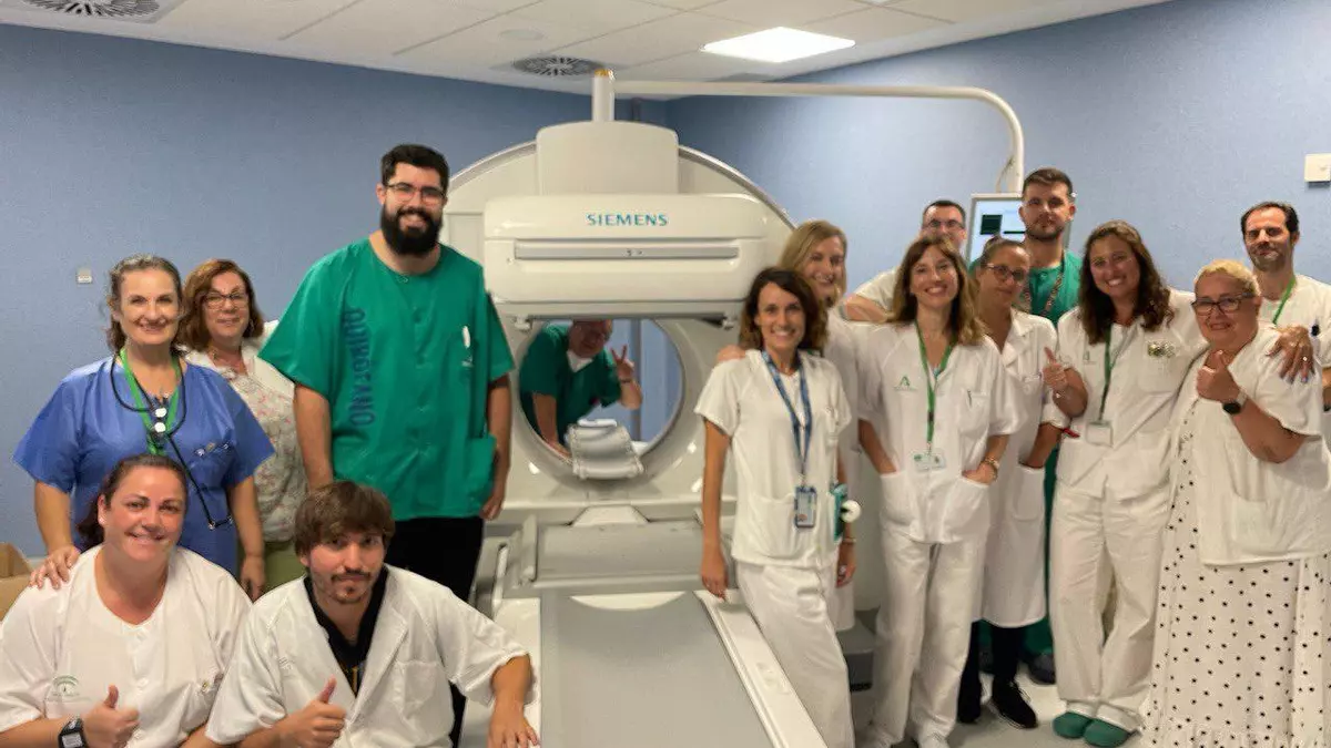 El Clínico de Málaga, único centro público de Andalucía con doble certificación europea del equipo PET-TAC